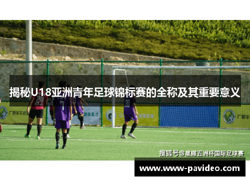 揭秘U18亚洲青年足球锦标赛的全称及其重要意义